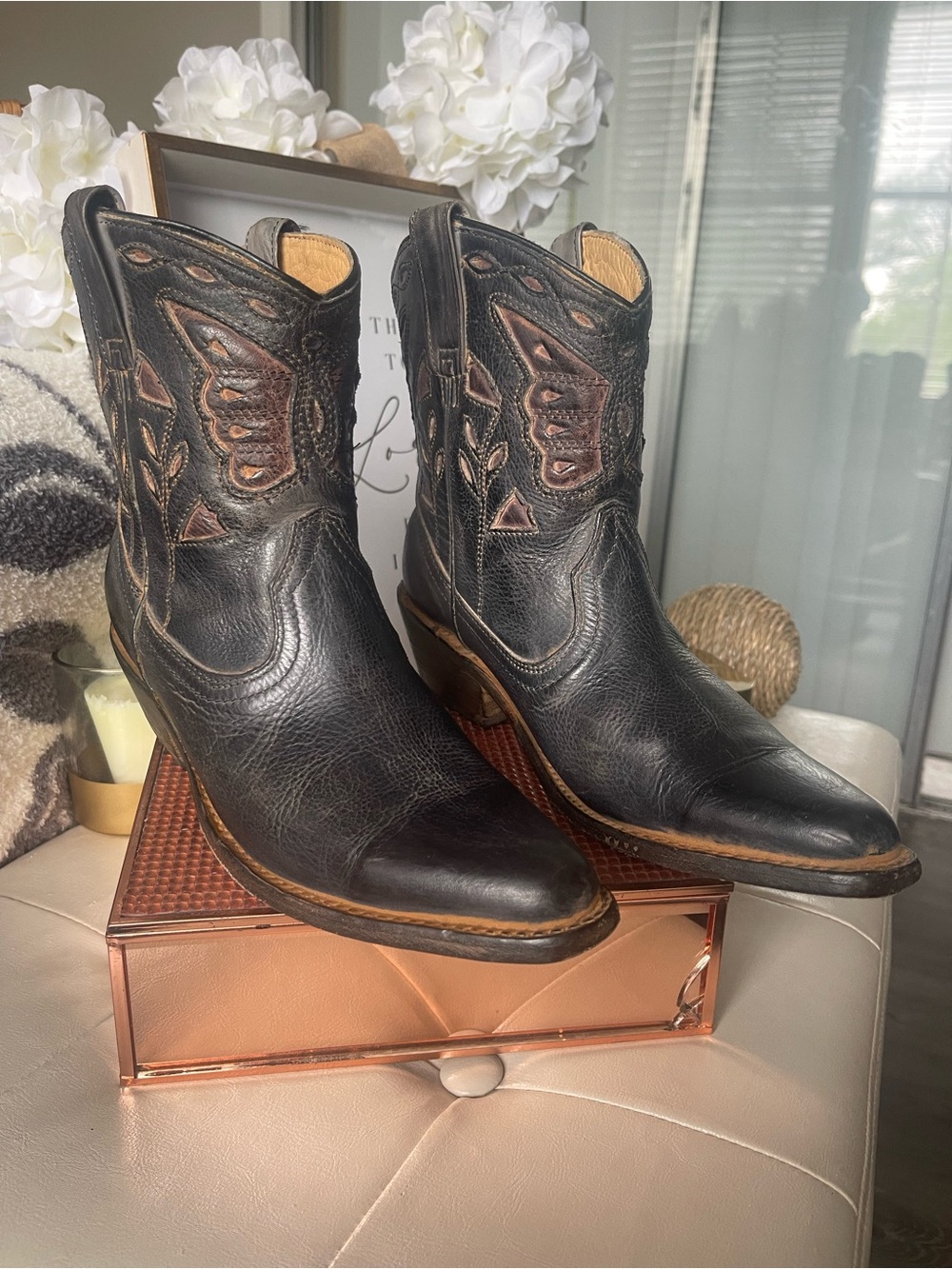 Bed Stu Filly II Cobbler Series Leather Ankle Boots Like New